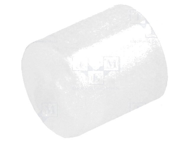 Afstandbus; LED; Øext: 5mm; ØLED: 5mm; L: 5mm; natuurlijk; UL94V-2 Afstandbus; LED; Øext: 5mm; ØLED: 5mm; L: 5mm; natuurlijk; UL94V-2